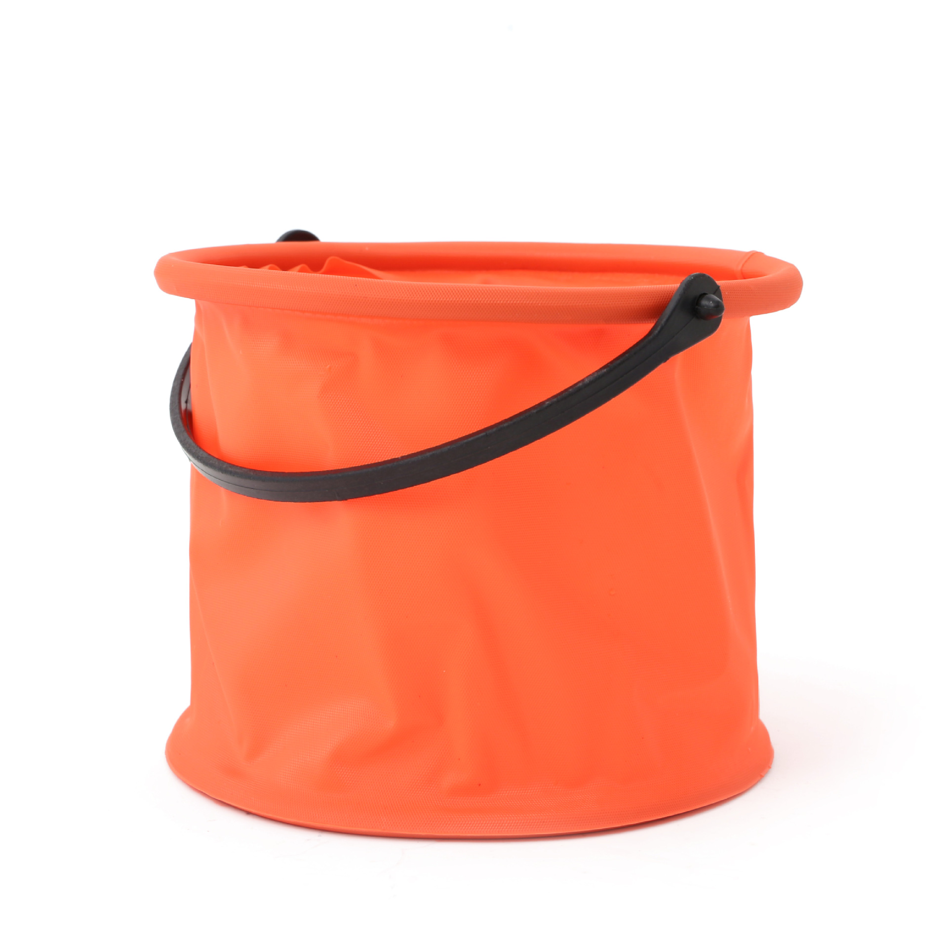 Colorful foldable small bucket for children, sand play, water play, portable waterproof bucket, outdoor fishing bucket