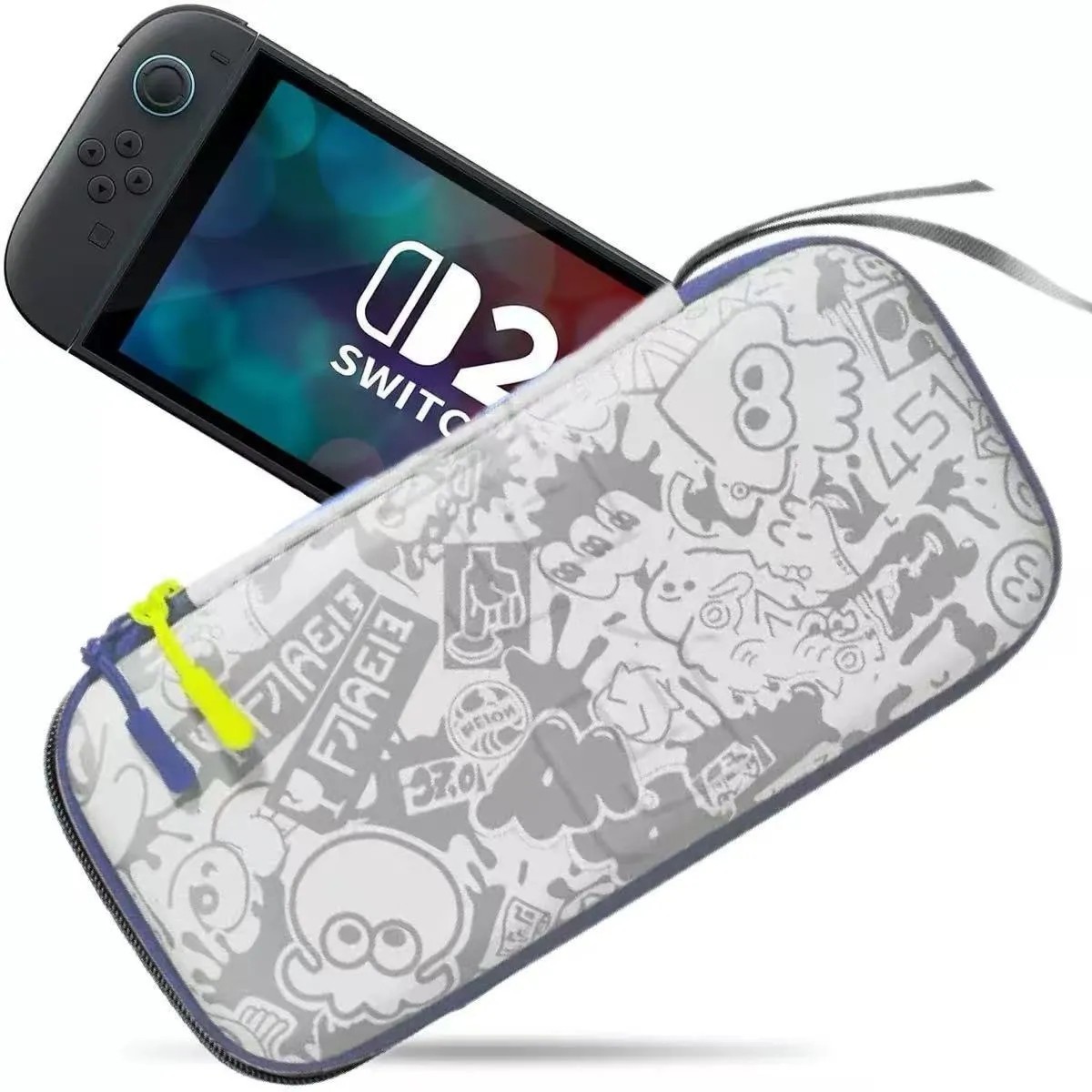 Spot Nintendo Switch Cosmetics Bag Switch2 Game Theme Accessories Bag Portable Hard Shell Protective Bag Cover