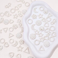 �װ�ɫABS�������NƬ�AȦ�U�Ր��ĺ����Y���������ֹ�DIY�Ʒ���