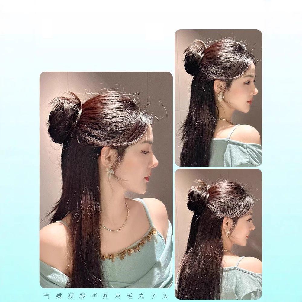 Cony Hair Claw Hair Bun Maker til voluminøse updos og hårtilbehør