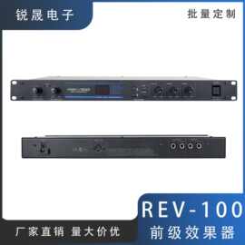 REV-100专业效果器舞台演出会议数字音响混响前级便携降噪外置