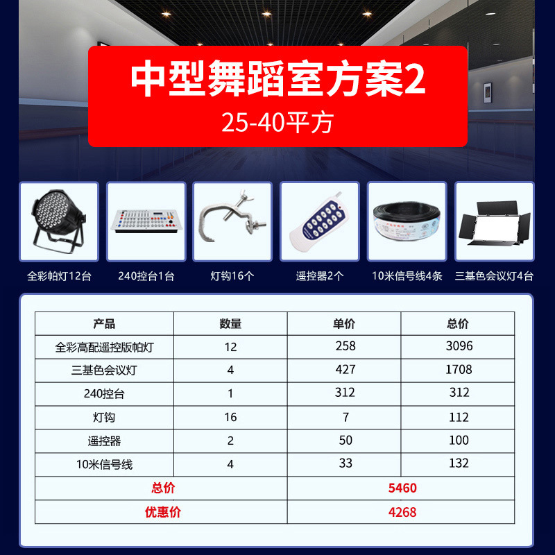 Esquema de iluminación de ingeniería de espectáculo de escenario de gran tamaño y mediano tamaño