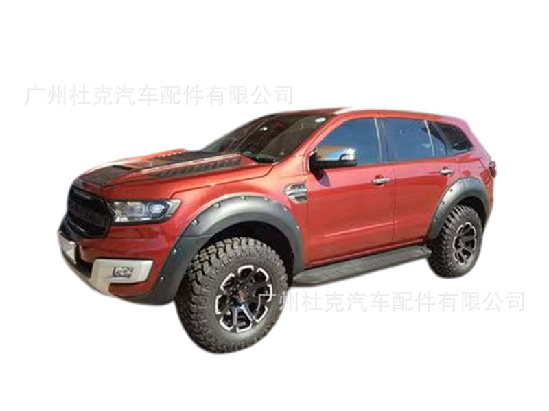 Suitable for Ford road shaker wheel eyebrow 15-18 mudguard ABS thickened anti-collision hole-free off-road wheel arch modification