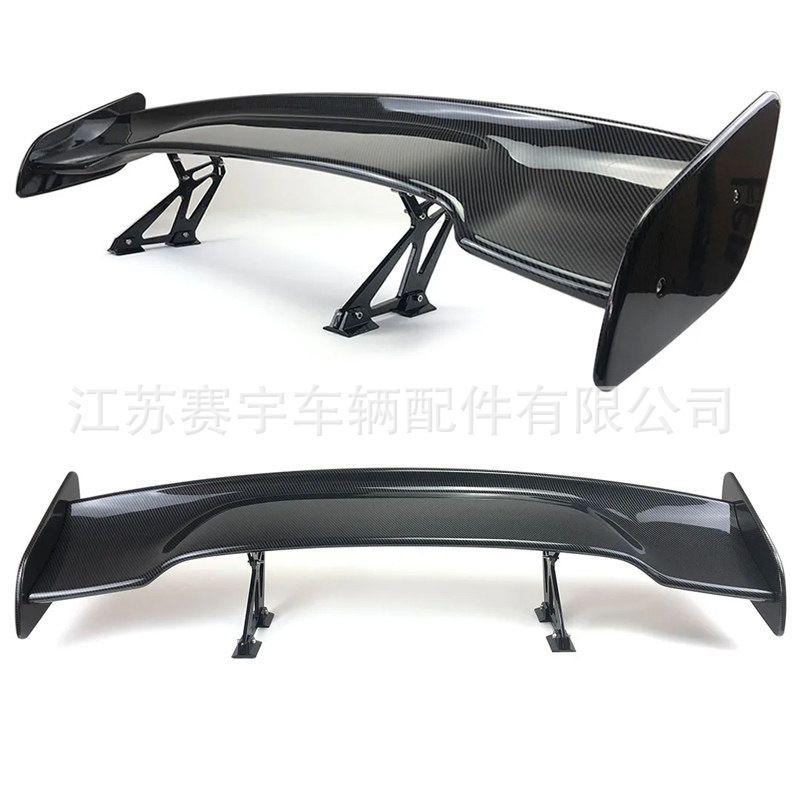 Universal Gt Car Modified Rear Spoiler, Fixed Wind Wing, Sports Car Perforated Aerodynamic Wing