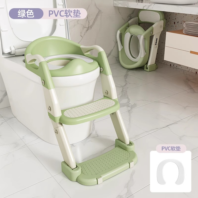 [업그레이드 모델] 프레쉬 그린丨 PVC 소프트 쿠션 (화장실/스쿼트 변기/화장실 쓰리인원)