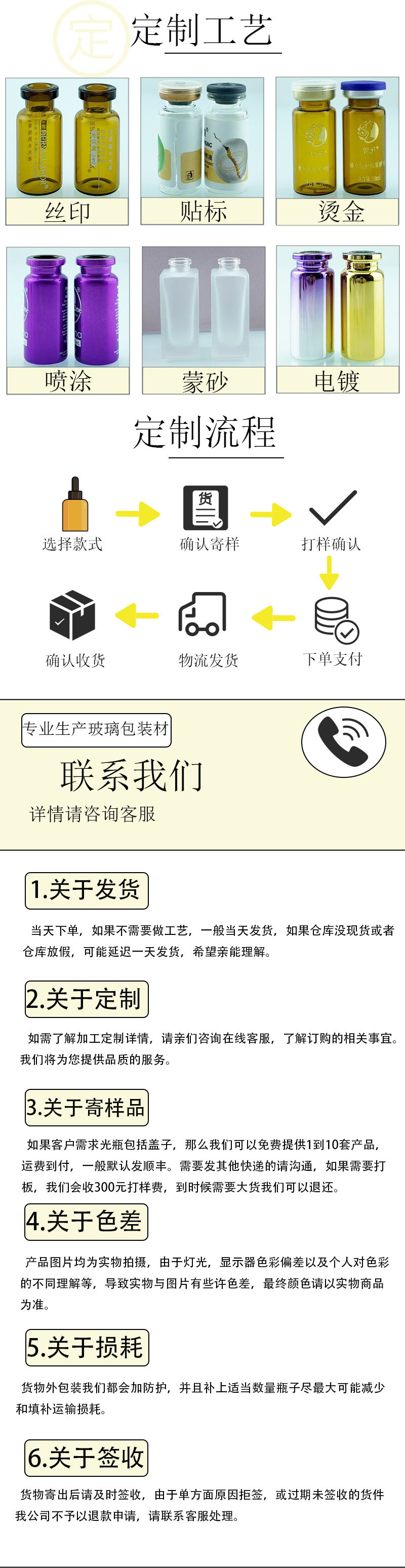定制工艺，定制流程