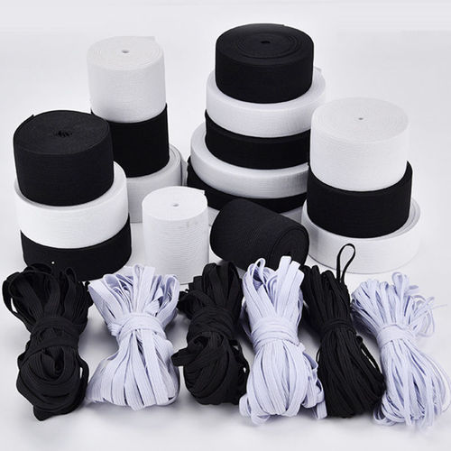 Flat elastic band rubber monkey rubber band high elastic edge flat thin pants waist trouser legs hat small children and babies wholesale