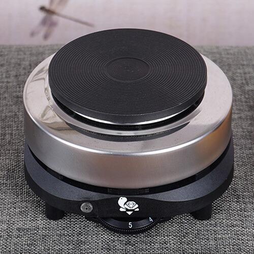 800W Electric Stove Small Electric Stove Tea Stove Coffee Stove Electric Heater for Beaker Mini Kitchen Insulating Stove Constant Temperature
