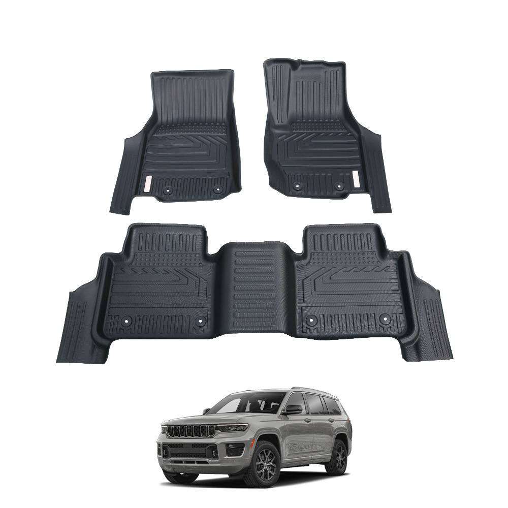 Alfombrillas para Jeep Grand Cherokee, Alfombrillas Especiales de Cobertura Total de TPE Impermeables