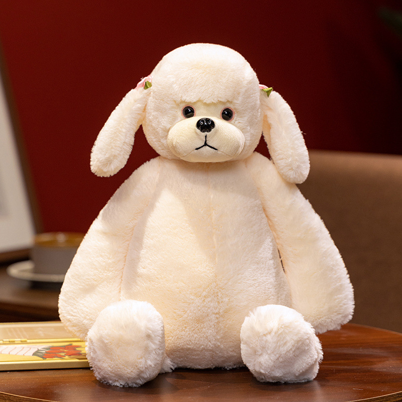 Gatos de dibujos animados mapache poodle muñeca juguete de peluche lindo cordero niño pacificador muñeca regalo de cumpleaños