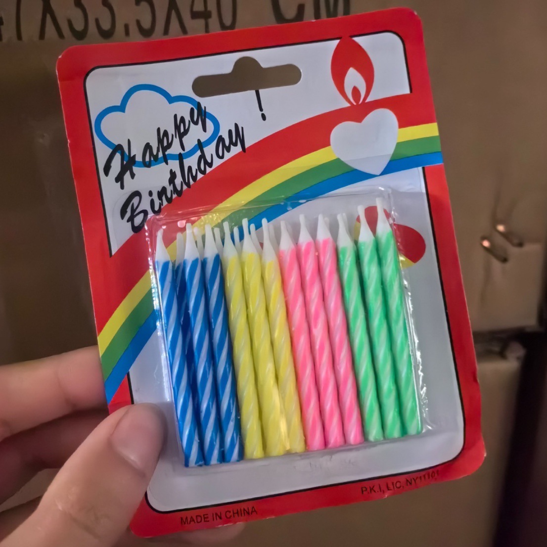 Color mezcla de cera 24