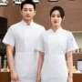 男短袖夏季后厨厨房工作服
