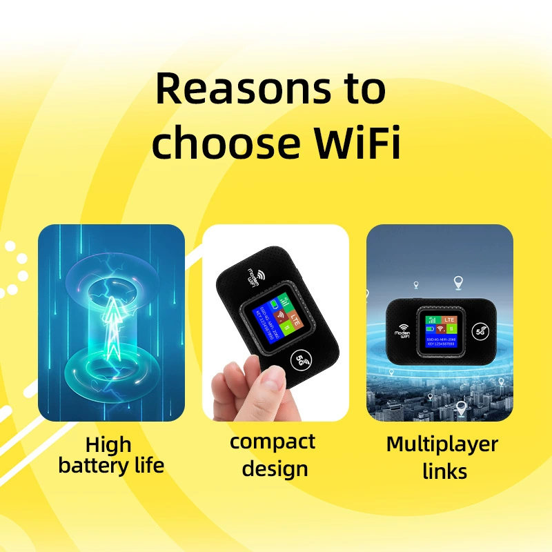 Европа и Африка 4G хотспот MiFi SIM карта разблокирована мобильный портативный