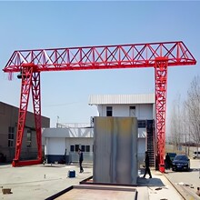 5T龍門天車  電動葫蘆龍門吊現貨 MH型單主梁門式起重機安裝