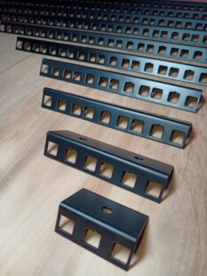 Flight Case Simple Cabinet Column Square Hole Slot Board Small U Strip Chassis Hardware Accessories Effector Amplifier Support Plate
