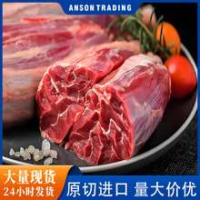 牛腱子批发商用新鲜冷冻牛腿肉餐饮食材巴西进口酱牛肉整箱后腱源