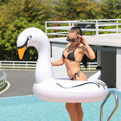 New adult swimming ring unicorn swimming ring unicorn inflatable mount sequined swimming ring white swan swimming ring