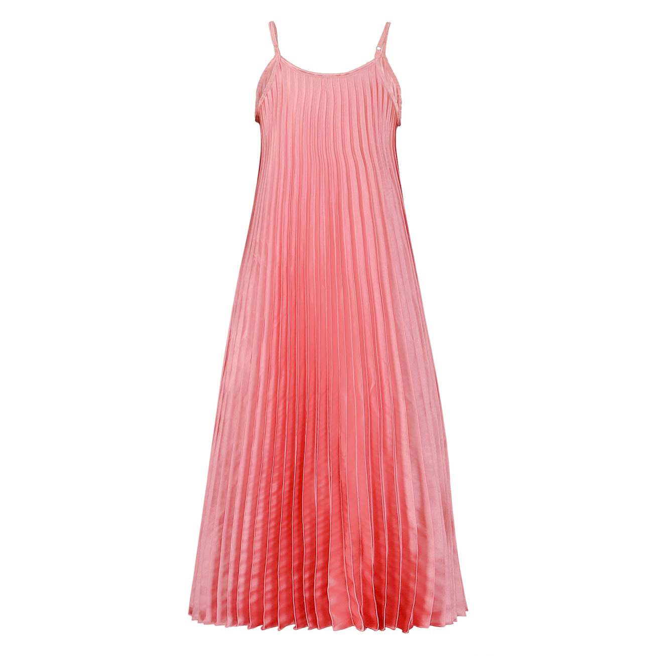 Women's Strap Dress Sexy V Neck Pleated Sleeveless Solid Color Maxi Long Dress Holiday Daily display picture 49