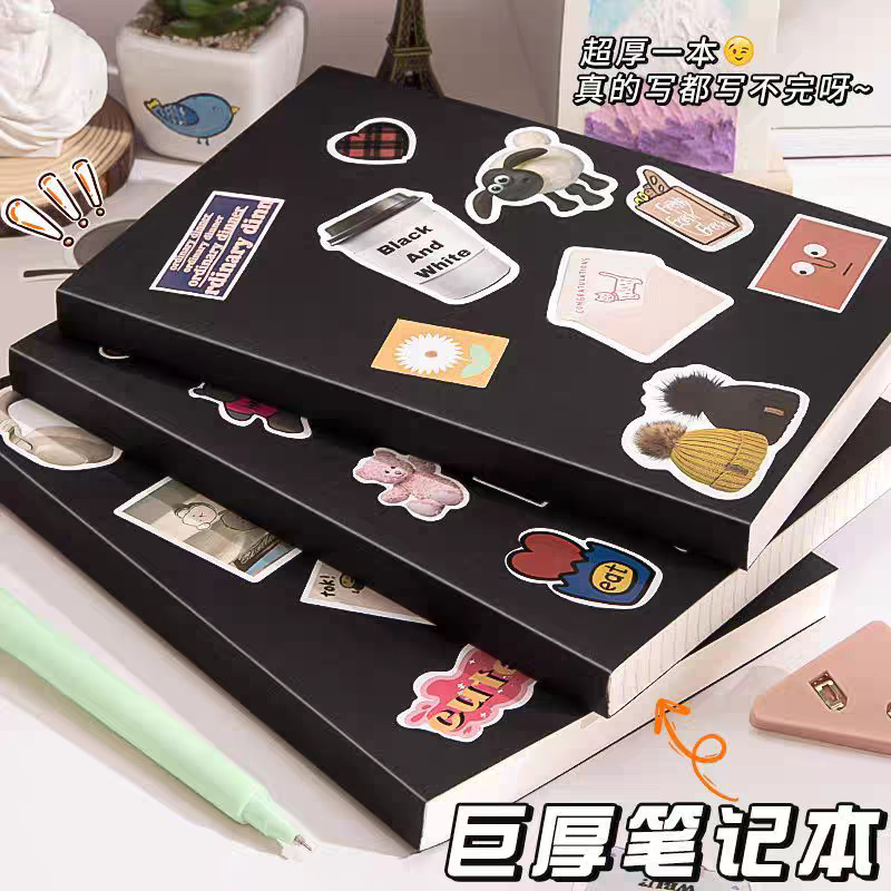 Blank paper notebook, thickened, for middle and high school students, office stationery, sketchbook, suitable for drawing Blank paper notebook, thickened, for middle and high school students, office stationery, sketchbook, suitable for drawing