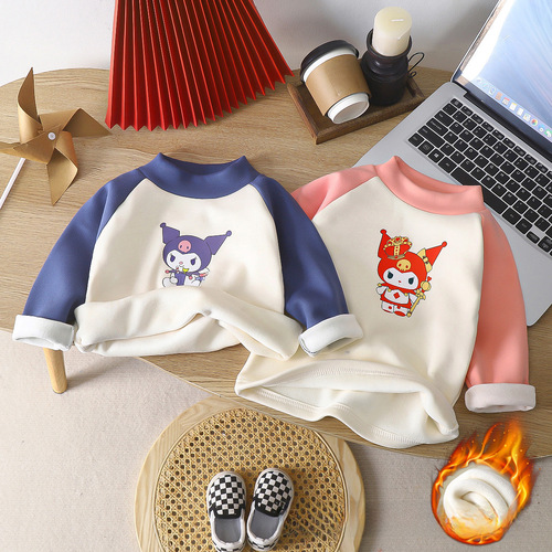 Children's clothing winter  egg baby long sleeve T-shirt single top head-sleeve baby outfit for boys and girls
