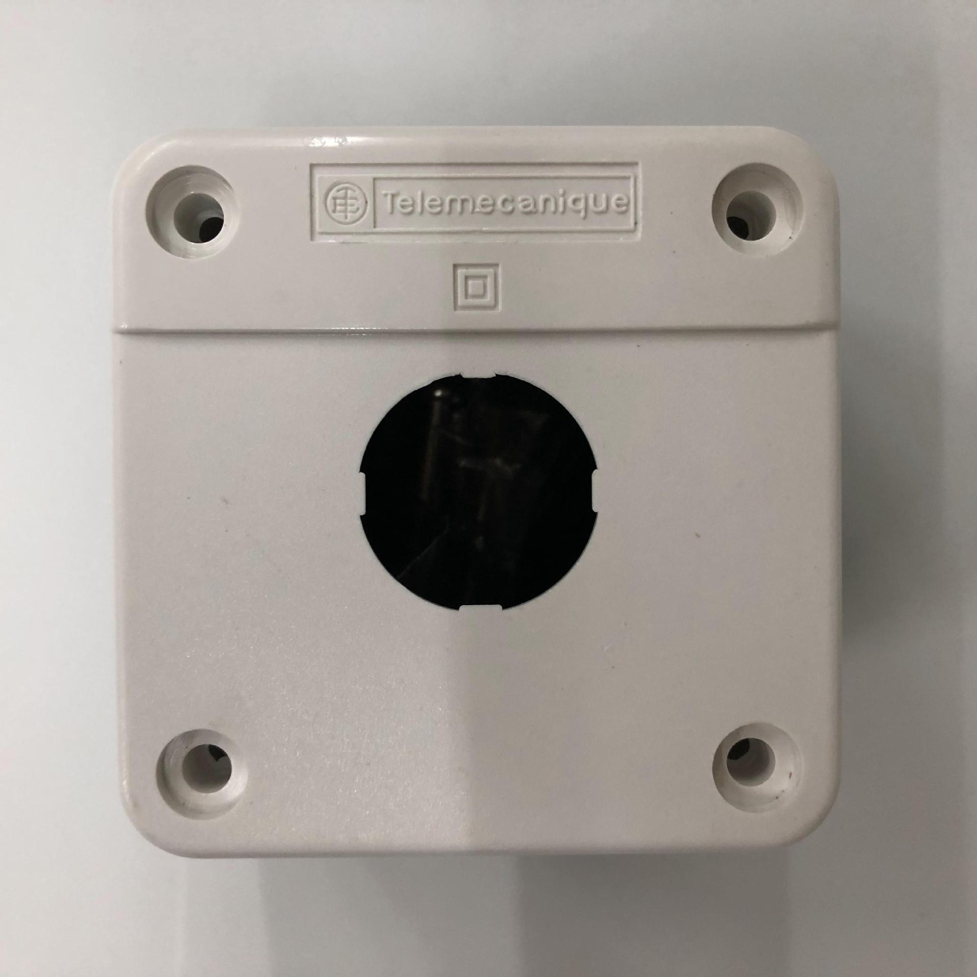 原装正品XALB01 一位 TE白色按钮盒