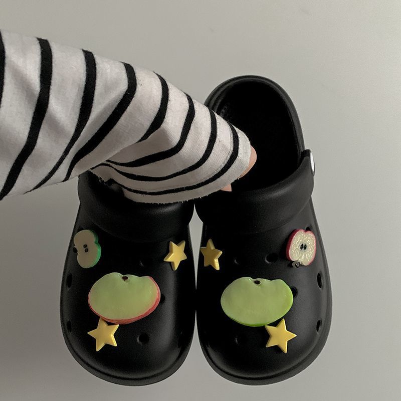 블랙 - (과일 액세서리 포함) 일반 버전