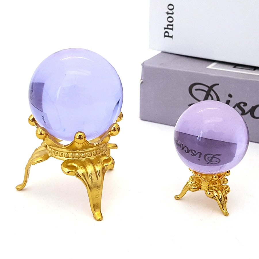 Производители небольшого металлического стенда хрустального шара основание фэн-шуй шара основание стеклянного шара кристалл минеральная стойка