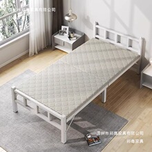 家用折叠床办公室床单人午休午睡床成人陪护小床铁床收纳质保十年