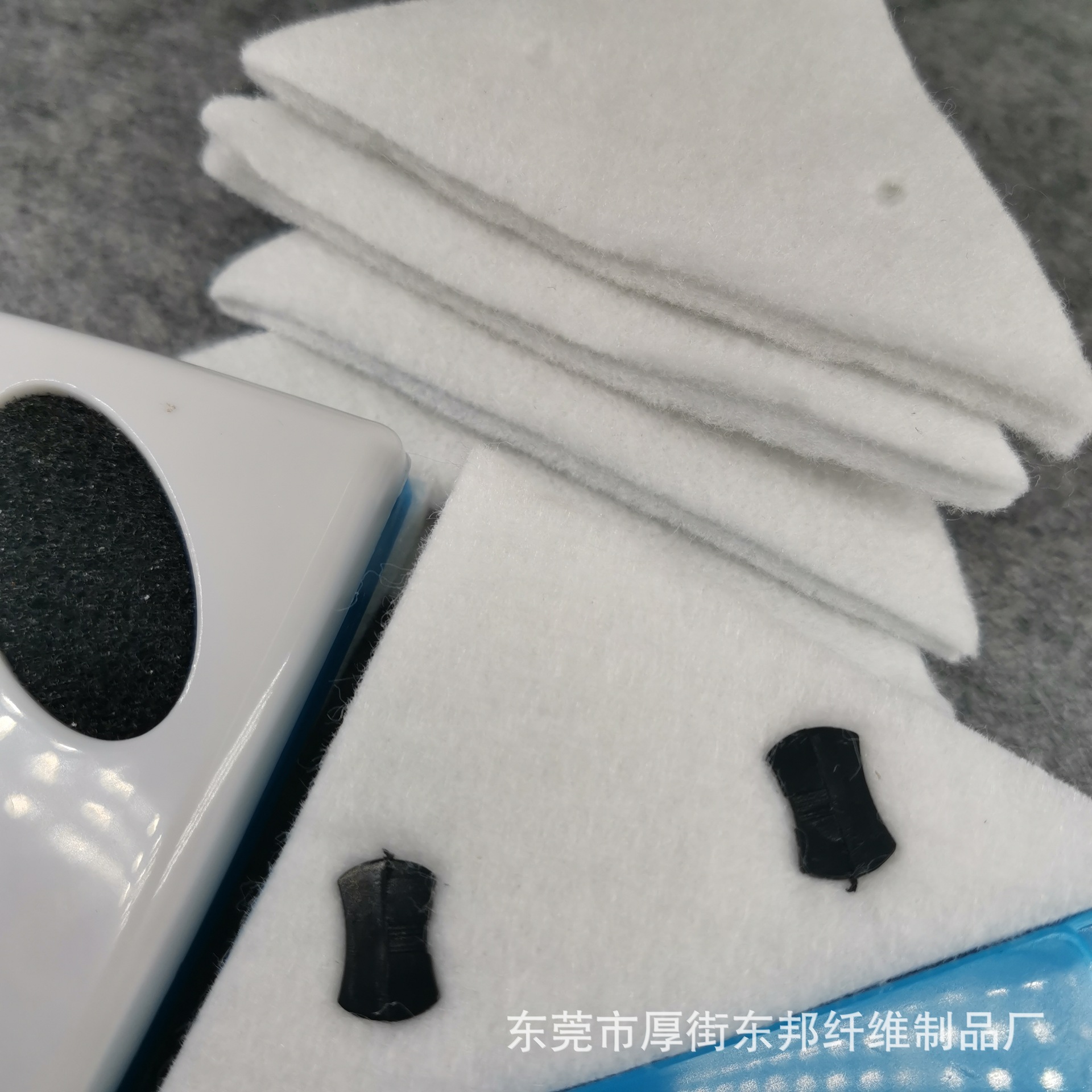 东莞厂家生产玻璃擦清洁棉 针刺棉 600g毛毡