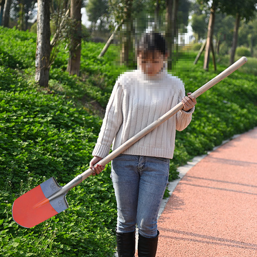 Steel shovel thickened shovel outdoor shovel manganese steel shovel digging tool agricultural tree planting shovel wooden handle gardening shovel manufacturer