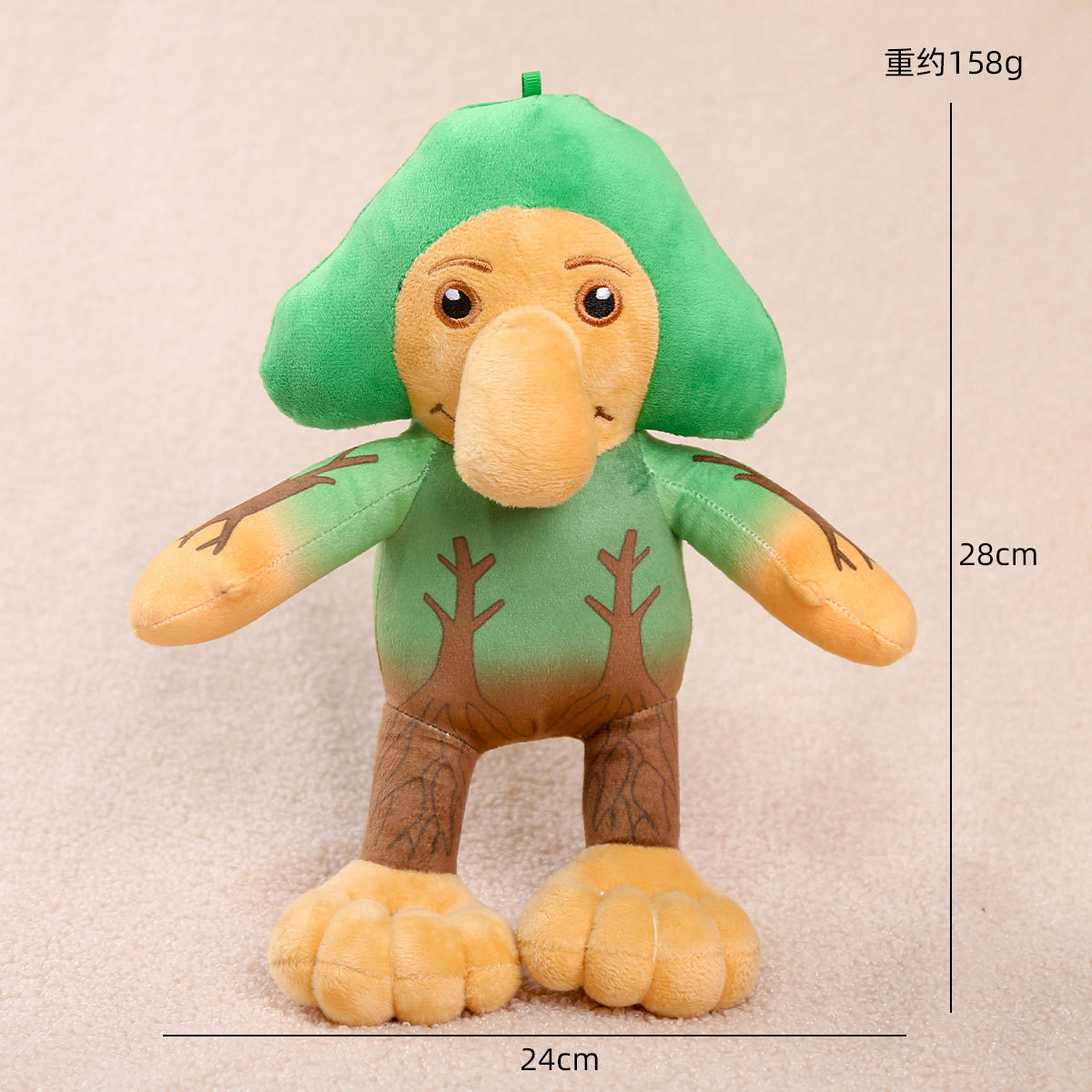 Peluches de la Colección Clásica de Montañas y Mareas, colgantes de muñecas de fusión, llaveros, muñecas de madera extranjeras transfronterizas, muñecas de tela al por mayor.