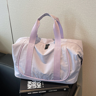 Extensible Travel Bag Women's Large Capacity Short-Distance Travel Storage Luggage Bag Portable Lightweight Crossbody Sports Fitness Bag