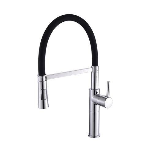 Cross-border exclusive kitchen faucet with height-adjustable dual-mode hot and cold stretching water faucet universal sink faucet