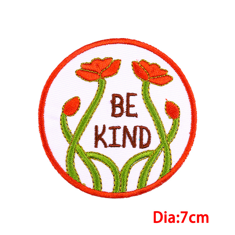 8g Weight Clothing Sticker Patches Classification 1 Piece Quantity Embroidery thread Material Letter Pattern Simple Style, Classic Style Style 1 Piece Simple Style Classic Style Letter Embroidery Thread Clothing Sticker Patches 8