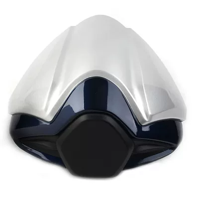 Motorcycle cushion: Motorcycle Rear Hump Rear - silver-blue