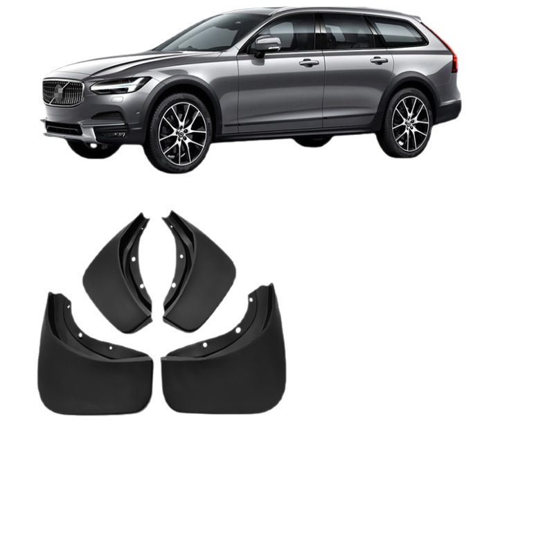 Para Volvo V90 2017-2019 coche guardabarros cuero comercio exterior transfronterizo guardabarros image 6