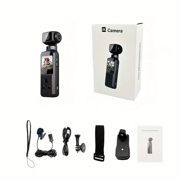 4K pocket camera + wifi internet without card