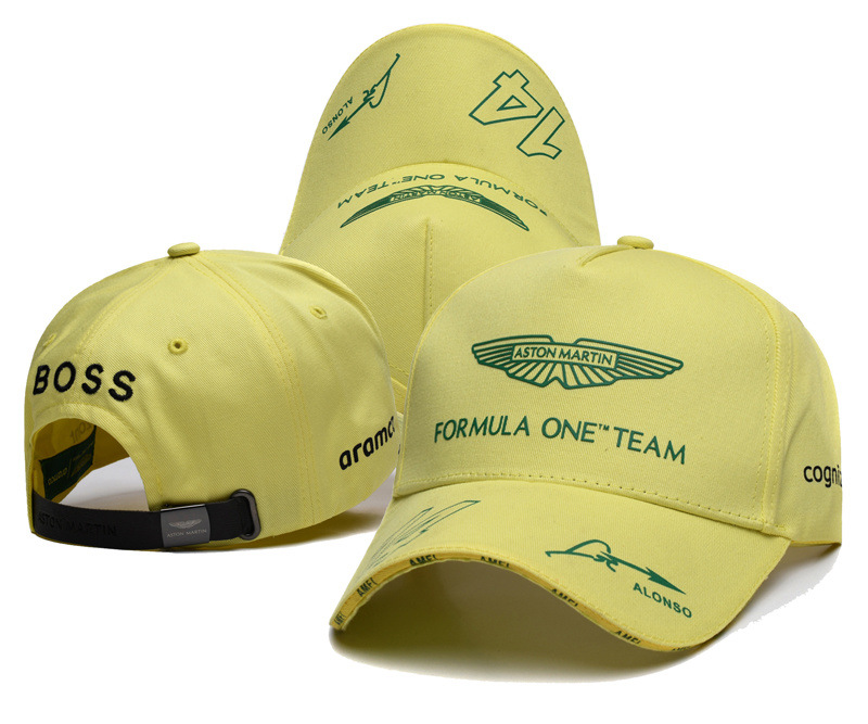 Aston Martin Formula One Team Fernando Alonso Cap Yellow