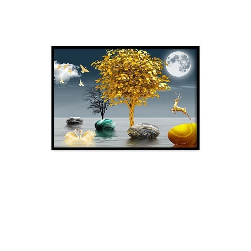 10 elk money tree / 40*30cm (accommodates 33 length*21 height) flip-up type
