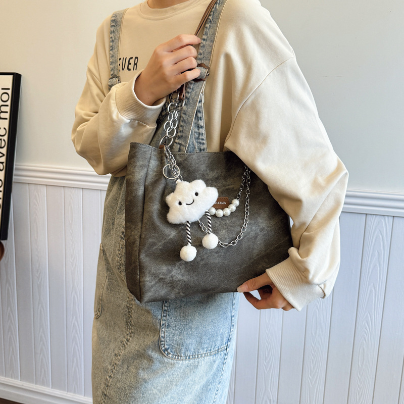 Bolso de mujer 2024, nuevo bolso de mujer de alto nivel, bolso de hombro portátil de gran capacidad, bolso de viaje, bolso de alto valor facial