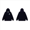 737 navy blue plus velvet