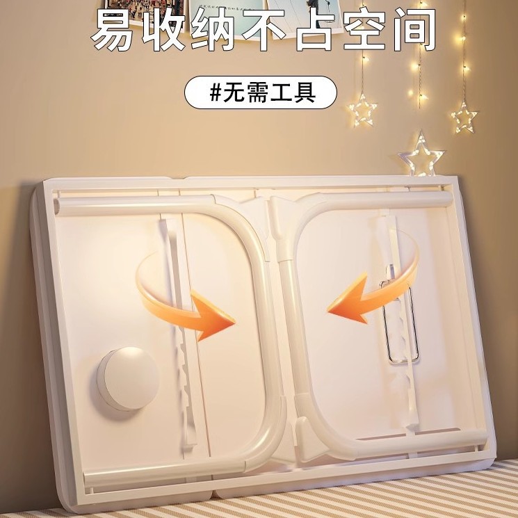 可升降床上小桌子笔记本电脑支架卧室飘窗桌家用懒人床上桌学生宿