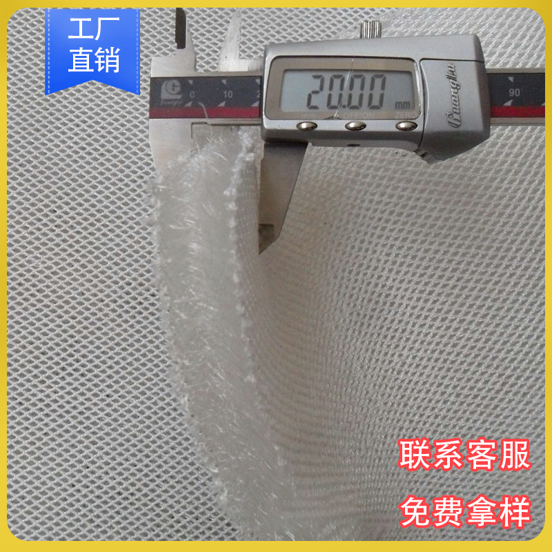 厂家批发2cm网布透气速干3d三明治网布席梦思沙发填充物网眼布料