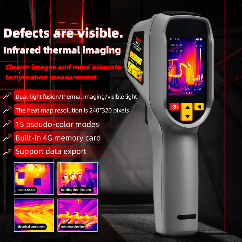 Source Factory Hx2 Infrared Thermal Imager Handheld Dual Light Fusion Visible Light Hd Thermal Imager Power Inspection Source Factory Hx2 Infrared Thermal Imager Handheld Dual Light Fusion Visible Light Hd Thermal Imager Power Inspection