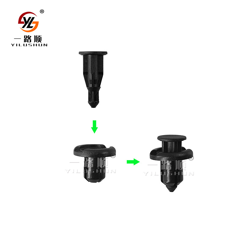 Adecuado para Honda Fengfan fit Accord cívico CRV Sidi puerta trasera del parachoques coche hebilla de nylon B131