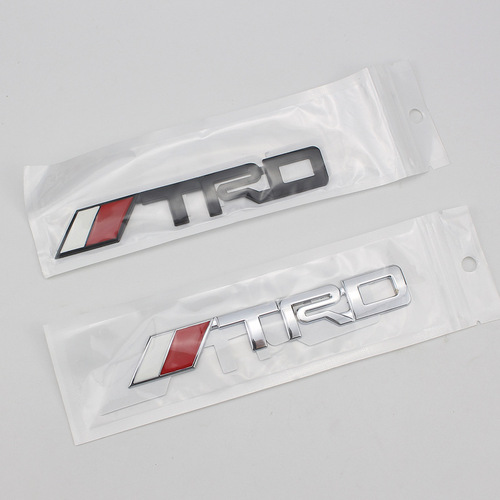 TRD Metal Decal Car Modification Decal 3D Stereo Car Body Decal