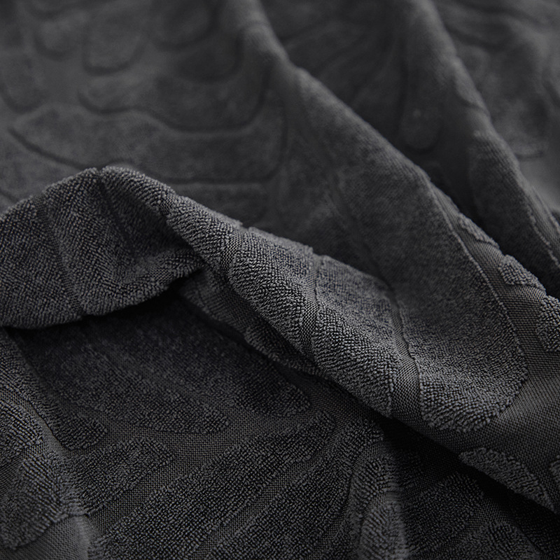 Four Seasons Universal Jacquard Skirt Woven Leaf Series Sofa Cover Simple Modern Elastic Anti Cat Scratch Cover_voghion.com