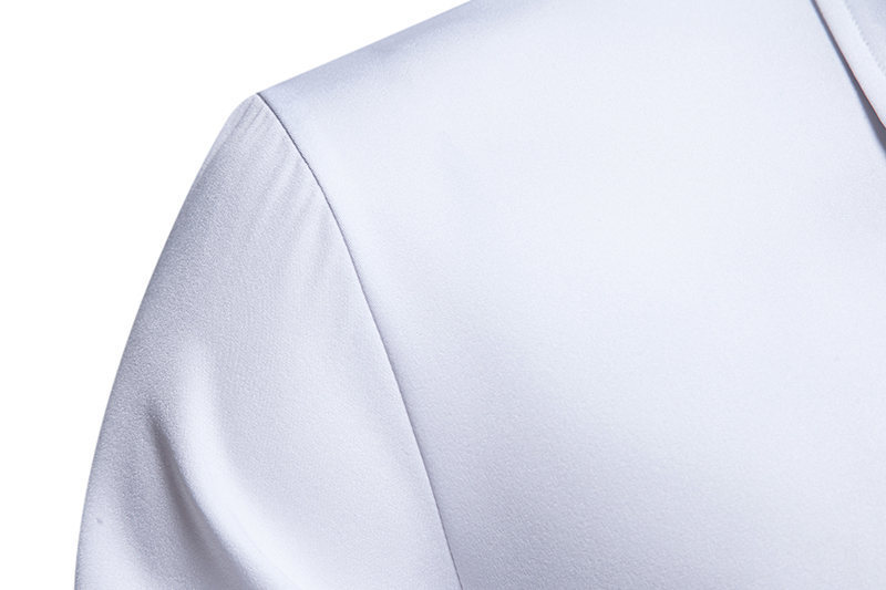 Camicia a maniche lunghe colorata a righe con collo a triangolo alla moda da uomo di nuova taglia europea primavera 2024_voghion.com