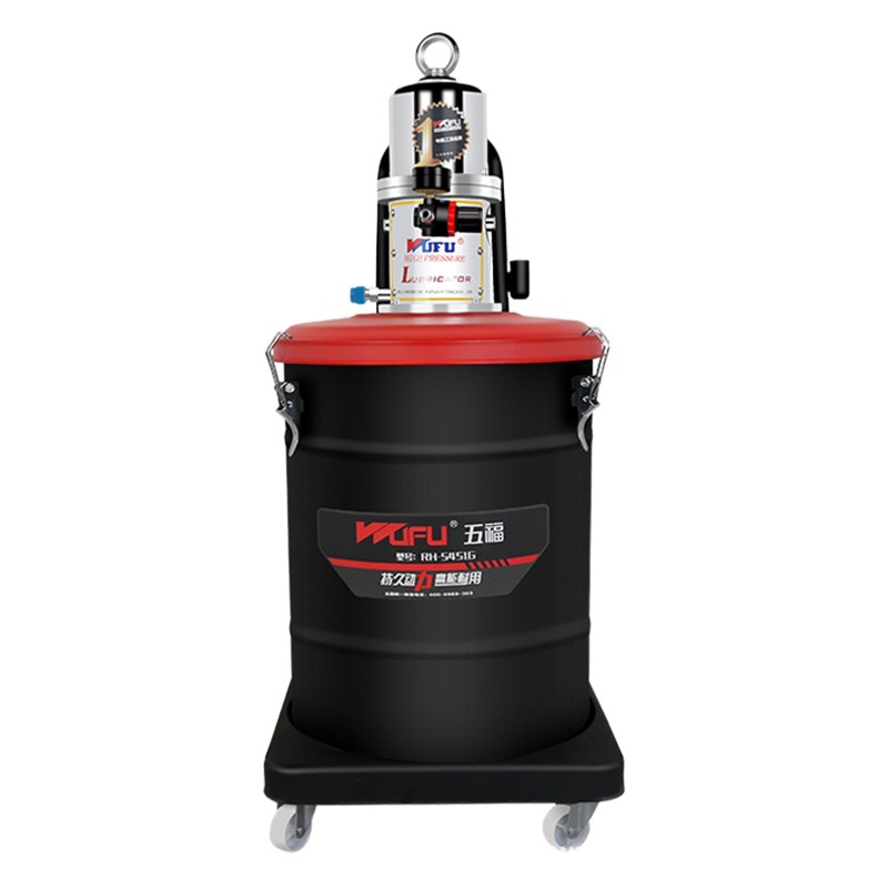 Wufu RH-5451G máquina neumática de mantequilla lubricante equipo de pistola de grasa bomba de mantequilla de alta presión máquina de llenado de mantequilla grande image 1