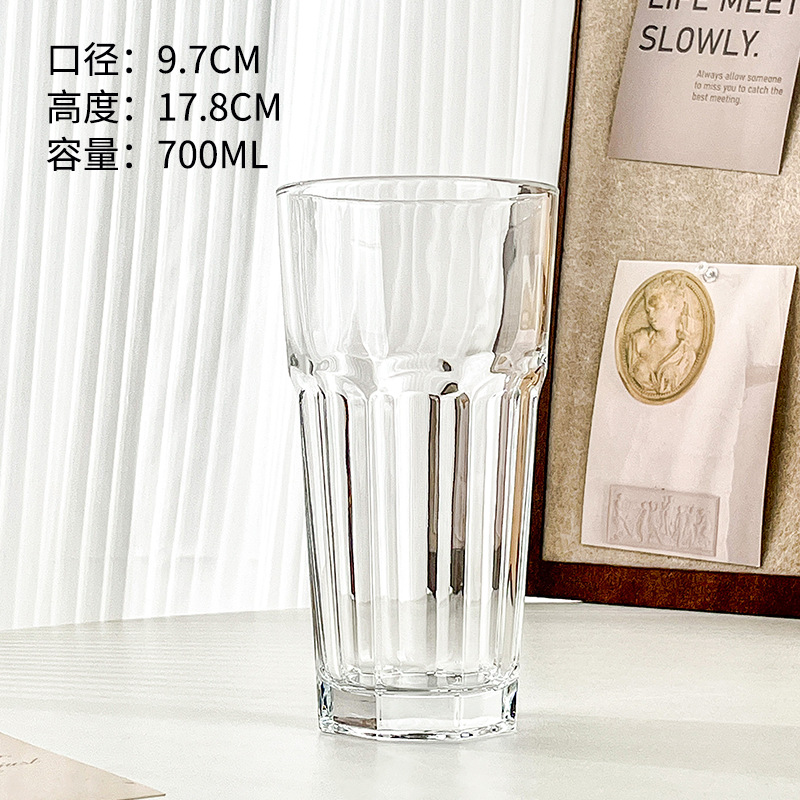 팔각형 컵 700ML